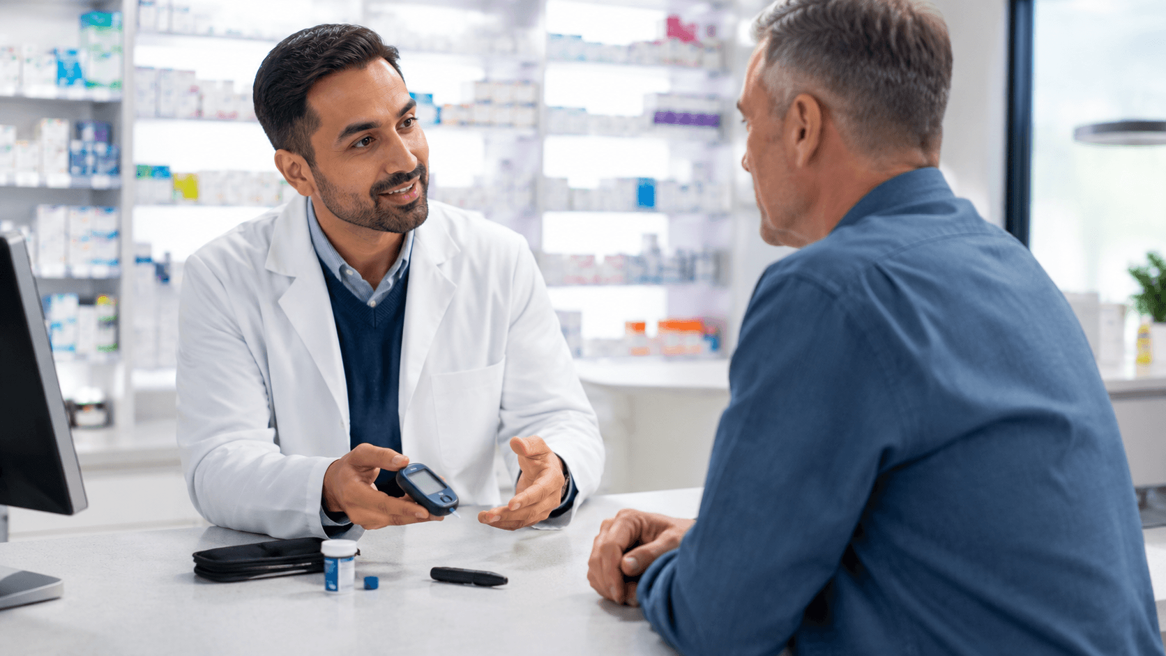 Diabetes consultation support at Apple Pharmacy